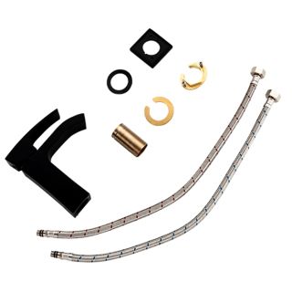 Смеситель для раковины Gappo G1007-6 чёрный